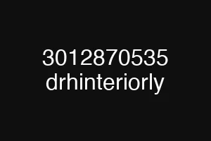 3012870535 drhinteriorly